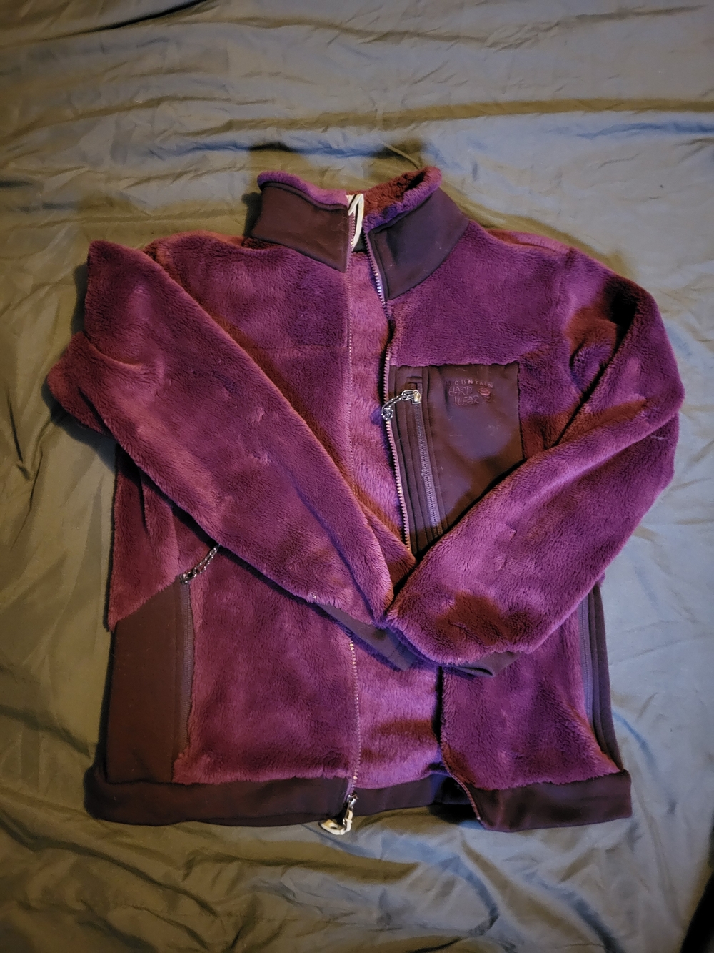 Mountain Hardwear Plum Plush Full-Zip Fleece Jacket